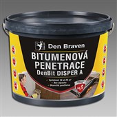 DEN BRAVEN Bitumenová penetrace DenBit DISPER A 10kg kbelík